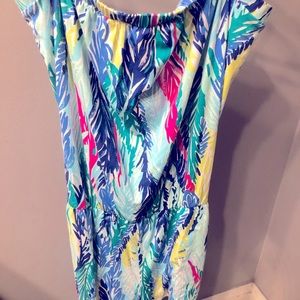 Lilly Pulitzer Elastic Strapless Romper